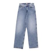 Tommy Hilfiger Baggy Cut Denim Jeans Dambyxor Blue, Dam