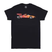 Thrasher Svart Racecar Tee Kortärmad T-shirt Black, Unisex