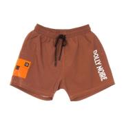 Dolly Noire Reaktiv Swimshorts Svart/Röd Red, Herr