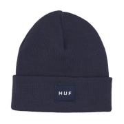 HUF Navy Beanie Hat Set Box Blue, Herr