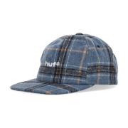 HUF Rutig Flanell A-Frame Keps Marinblå Multicolor, Herr