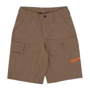 Propaganda Cargo Shorts Brun Ripstop Tyg Brown, Herr