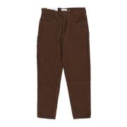 Amish Corduroy Velvet Men's Pants Brown, Herr