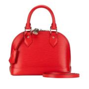 Louis Vuitton Vintage Pre-owned Laeder handvskor Red, Dam