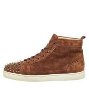 Christian Louboutin Pre-owned Pre-owned Mocka sneakers Brown, Herr