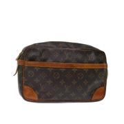 Louis Vuitton Vintage Pre-owned Canvas louis-vuitton-vskor Brown, Dam