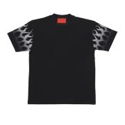 Vision OF Super Flames Tee Svart/Vit Black, Herr