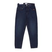 Amish Slim Fit Denim Jeans Blue, Herr