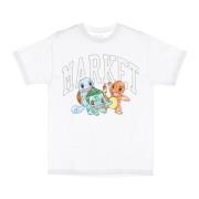 Market Pokemon UV Tee White T-Shirt White, Herr