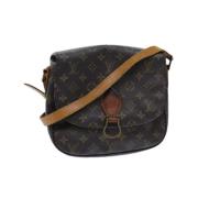 Louis Vuitton Vintage Pre-owned Canvas louis-vuitton-vskor Brown, Dam