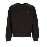 Dolly Noire Charizard Crewneck Sweatshirt Lätt Långärmad Black, Herr