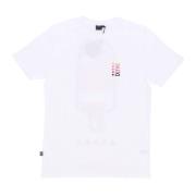 Dolly Noire Jordgubbsmönster Herr T-shirt Vit White, Herr