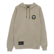 Dolly Noire Monogram Lättvikts Hoodie Beige Beige, Herr