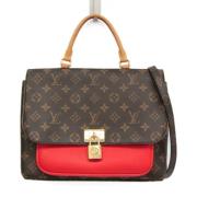 Louis Vuitton Vintage Pre-owned Canvas handvskor Brown, Dam