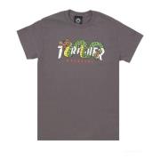 Thrasher Aztec Tee Kol T-shirt Brown, Herr