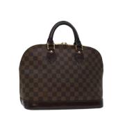 Louis Vuitton Vintage Pre-owned Canvas handvskor Brown, Dam