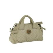 Gucci Vintage Pre-owned Laeder handvskor Beige, Dam