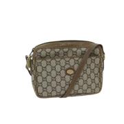 Gucci Vintage Pre-owned Canvas gucci-vskor Beige, Dam