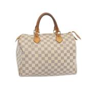 Louis Vuitton Vintage Pre-owned Canvas handvskor Beige, Dam