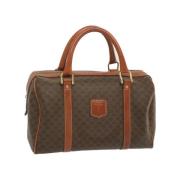 Celine Vintage Pre-owned Tyg handvskor Brown, Dam