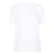 MM6 Maison Margiela Avslappnad Bomull T-shirt White, Dam