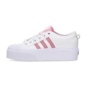 Adidas Platform Låg Sko med Cloud White/Super Pop/Core Black White, Da...