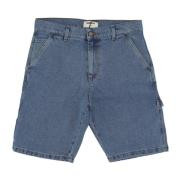 CAT Canvas Carpenter Shorts Blue, Herr