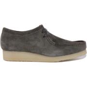 Clarks Grå Wallabee Herrskor Gray, Herr