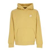 Nike Club Fleece Hoodie Långärmad Sweatshirt Yellow, Herr