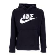 Nike Club Hoodie Pullover Svart/Vit Blue, Herr