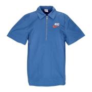 Nike Blå Polo Sportkläder Overshirt Trend Blue, Herr