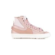 Nike Jumbo Pink High-Top Sneaker Pink, Dam