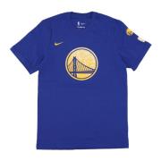 Nike NBA Logo Essential Tee Blue, Herr