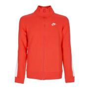 Nike Hög Hals Sweatshirt Track Jacket Orange, Herr