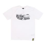 PUMA Grafisk Tee X Staple Vit T-shirt White, Herr