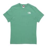 The North Face Gräsgrön Herr T-shirt Kortärmad Green, Herr