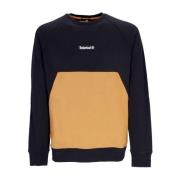 Timberland Svart Crewneck Sweatshirt CutSew Stil Black, Herr