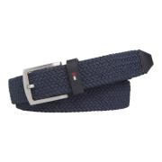 Tommy Hilfiger Elastisk Denton Bälte Blue, Herr