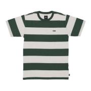 Vans Randig Stickad Skjorta Kortärmad T-shirt Green, Herr