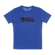 Fjällräven Alpine Blue Logo T-shirt Blue, Herr