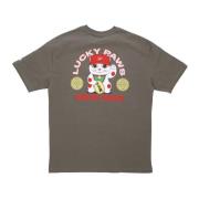 New Era Grafisk T-shirt Lucky Paws Oliv/Vit Green, Herr