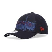 New Era MLB City Connect Böjd Skärmkeps Black, Unisex