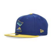 New Era Minnesota Timberwolves Platt Skärm Keps Blue, Unisex