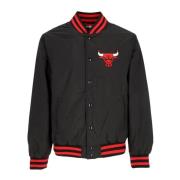 New Era Chicago Bulls Bomberjacka Svart/Röd Black, Herr