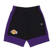 New Era NBA Färgblock Shorts Loslak Black, Herr