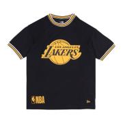 New Era NBA Team Logo Mesh Tee Black, Herr