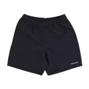 Carhartt Wip Svart/Vit Badshorts Elastisk Midja Black, Herr