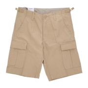 Carhartt Wip Cargo Byxor Dusty H Brun Beige, Herr