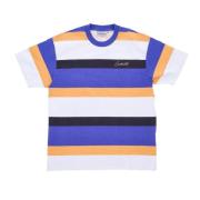 Carhartt Wip Randig T-shirt Mjuk passform All Over Multicolor, Herr