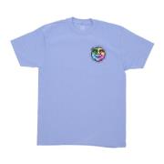 Obey Klassisk Tee Digital Violet Herr T-shirt Blue, Herr